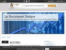 Tablet Screenshot of ledocumentunique.over-blog.com