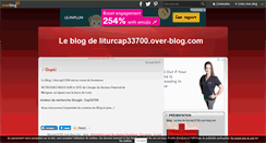Desktop Screenshot of liturcap33700.over-blog.com