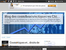 Tablet Screenshot of china-cosmetics.over-blog.com