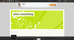Desktop Screenshot of aline-consulting.over-blog.com