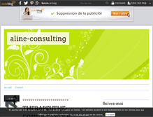 Tablet Screenshot of aline-consulting.over-blog.com