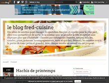 Tablet Screenshot of fred-cuisine.over-blog.com
