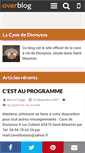 Mobile Screenshot of cavedionysos.over-blog.com