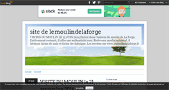 Desktop Screenshot of lemoulindelaforge.over-blog.com
