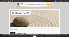 Desktop Screenshot of crtice47.over-blog.com
