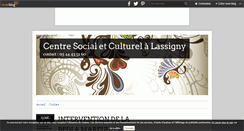 Desktop Screenshot of lassigny-centre-social.over-blog.com