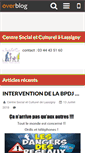 Mobile Screenshot of lassigny-centre-social.over-blog.com
