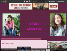 Tablet Screenshot of leah-fan-de-foot.over-blog.com