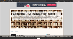 Desktop Screenshot of ilove-manga.over-blog.fr