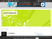 Tablet Screenshot of jeannepaule.over-blog.com