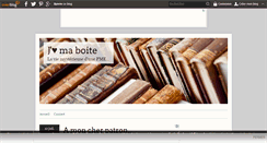 Desktop Screenshot of jaimemaboite.over-blog.fr