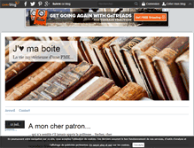 Tablet Screenshot of jaimemaboite.over-blog.fr
