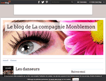 Tablet Screenshot of lacompagnie.monblemon.over-blog.com