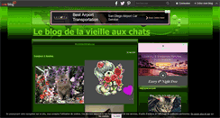 Desktop Screenshot of lavieilleauxchats.over-blog.com