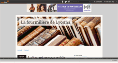Desktop Screenshot of ma-fourmiliere.over-blog.com