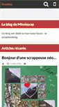 Mobile Screenshot of mimiscrap.over-blog.com