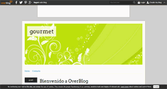 Desktop Screenshot of gourmet.over-blog.es