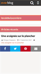 Mobile Screenshot of lecolebuissonniere.over-blog.fr