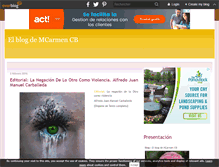 Tablet Screenshot of mcarmencb.over-blog.es