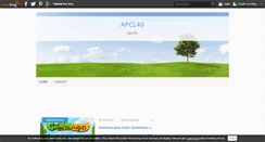 Desktop Screenshot of apcl40.over-blog.com