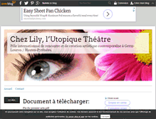 Tablet Screenshot of chezlily.over-blog.com