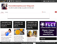 Tablet Screenshot of freewebtemplates.over-blog.com