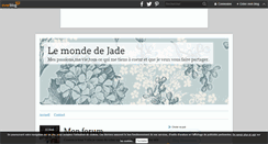 Desktop Screenshot of lemondedejade.over-blog.com