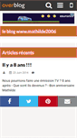 Mobile Screenshot of mathilde2006.over-blog.com
