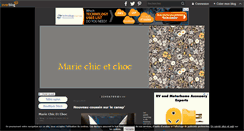 Desktop Screenshot of mariechicetchoc.over-blog.com