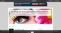 Desktop Screenshot of lesonglesdemartha.over-blog.com
