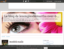 Tablet Screenshot of lesonglesdemartha.over-blog.com
