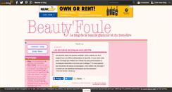 Desktop Screenshot of beautyfoule.over-blog.com