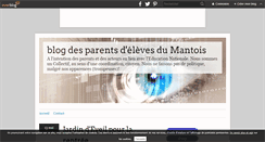 Desktop Screenshot of parentsdelevesdumantois.over-blog.com
