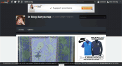 Desktop Screenshot of danyscrap.over-blog.com