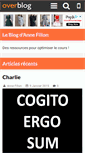 Mobile Screenshot of annefillon.over-blog.com