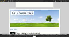 Desktop Screenshot of caravanarbres.over-blog.com