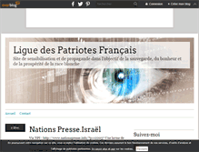 Tablet Screenshot of liguedespatriotesfrancais.over-blog.fr