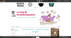 Desktop Screenshot of laviedechaquejour.over-blog.com