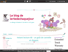 Tablet Screenshot of laviedechaquejour.over-blog.com