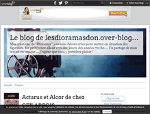 Tablet Screenshot of lesdioramasdon.over-blog.com