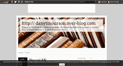 Desktop Screenshot of danytinourson.over-blog.com