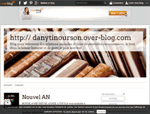 Tablet Screenshot of danytinourson.over-blog.com