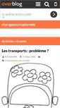 Mobile Screenshot of changepourtaplanete.over-blog.com