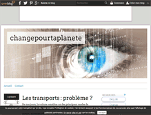 Tablet Screenshot of changepourtaplanete.over-blog.com