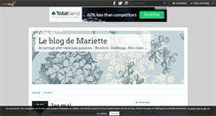 Desktop Screenshot of mariette01.over-blog.com