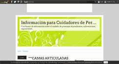 Desktop Screenshot of camasarticuladas.over-blog.es