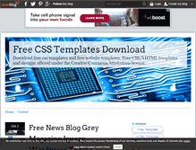 Tablet Screenshot of freecsstemplate.over-blog.com