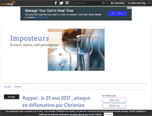 Tablet Screenshot of imposteurs.over-blog.com