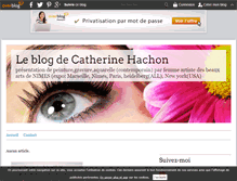 Tablet Screenshot of catherinehachon.over-blog.com