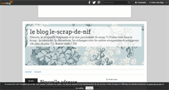 Desktop Screenshot of le-scrap-de-nif.over-blog.com